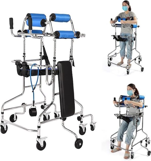 Rehabilitation Walker with Underarm & Pelvic Support - Image 3